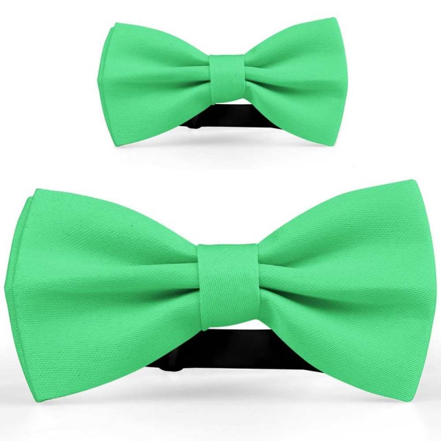 Set papioane tata fiu verde-menta, uni